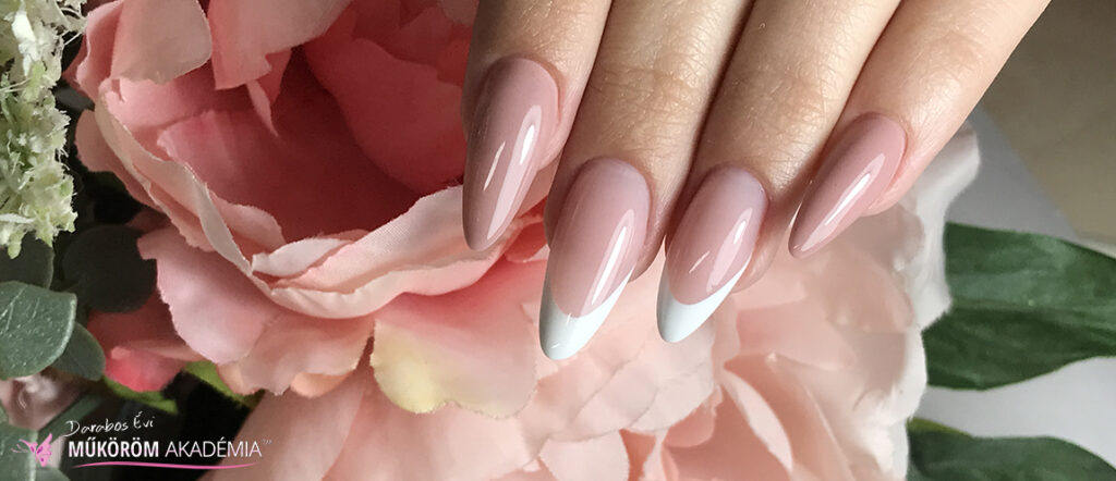 Épített zselé - egyszínű, mandula technikai videó