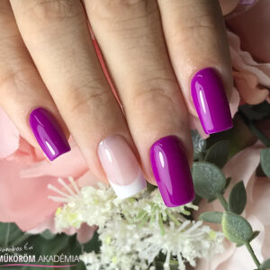 Épített zselé - egyszínű, szögletes technikai videó